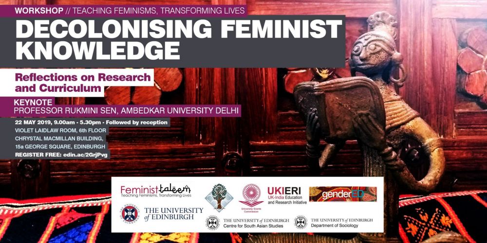 Decolonising Feminist Knowledge Poster