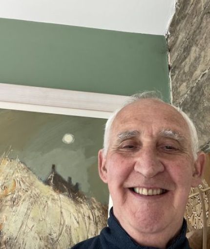 David McCrone. homage to Joan Eardley and my thanks to Georgie Wilson who painted it