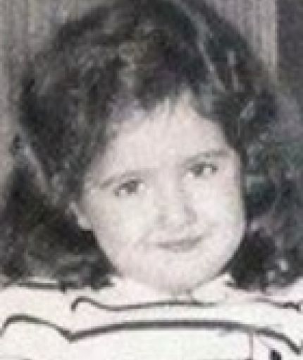 Photo of Marie Storrar as a child