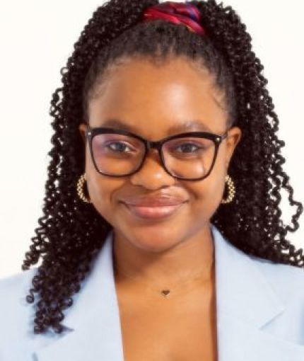 Passport picture of the person