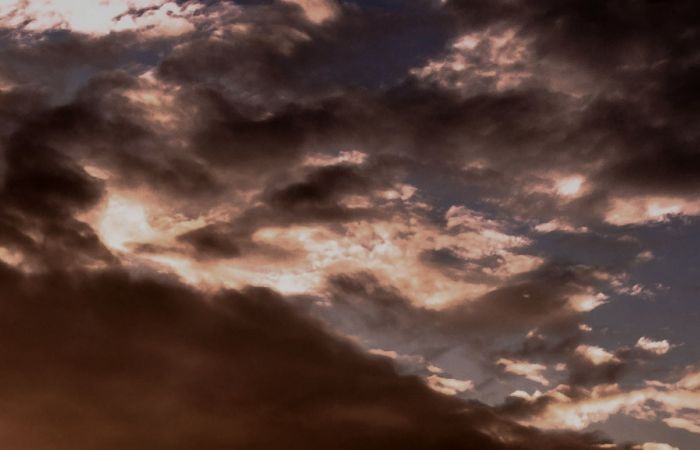 Light on clouds image