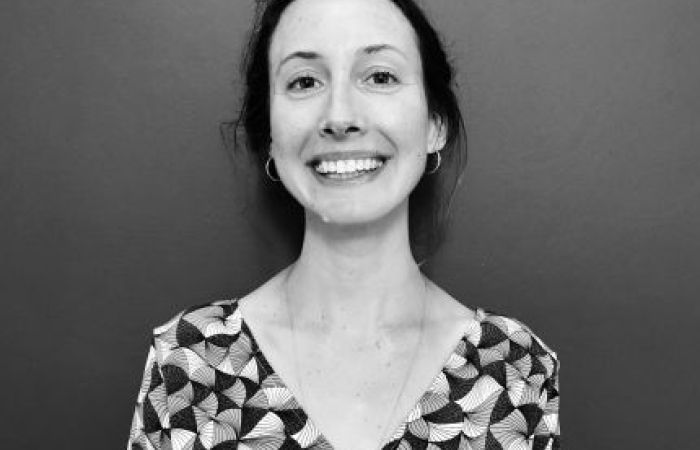 Black and white headshot